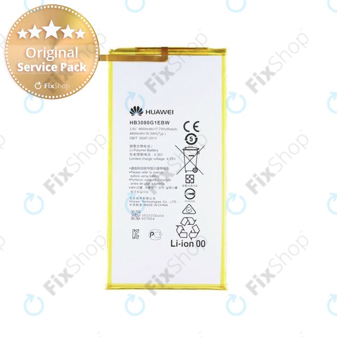 Huawei MediaPad M2 8.0 - Akku Batterie HB3080G1EBW 4650 mAh - 24021528