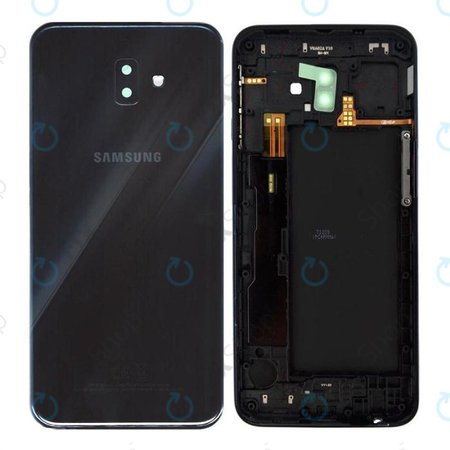 Samsung Galaxy J6 Plus J610F (2018) - Akkudeckel (Black) - GH82-17872A Genuine Service Pack