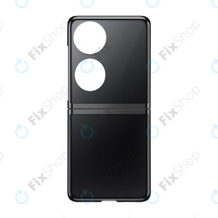 Huawei P50 Pocket BAL-AL00 BAL-L49 - Akkudeckel (Black) (Oben + Unten)