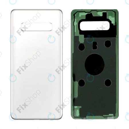 Samsung Galaxy S10 Plus G975F - Akkudeckel (Prism White)