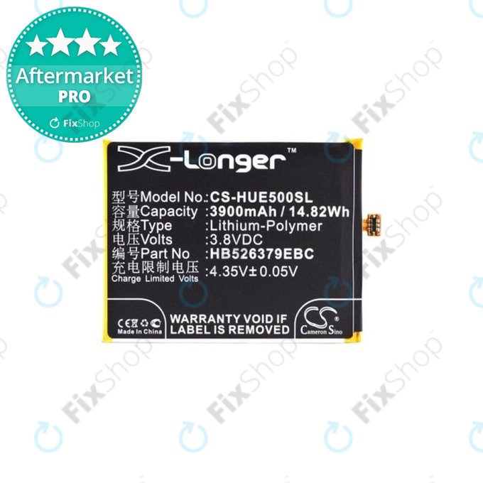 Huawei Honor Play 5X - Akku Batterie HB526379EBC 3900mAh HQ