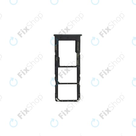 Samsung Galaxy M12 M127F - SIM Steckplatz Slot (Black) - GH98-46321A Genuine Service Pack