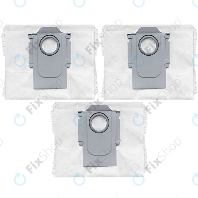 Staubbeutel, 3 Stk. für Xiaomi Roborock S7-series, S8-series, Q5-series, Q7-series, Q8 Max+
