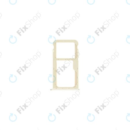 Huawei Honor 7X BND-L21 - SIM Steckplatz Slot (Gold) - 51661GHW Genuine Service Pack
