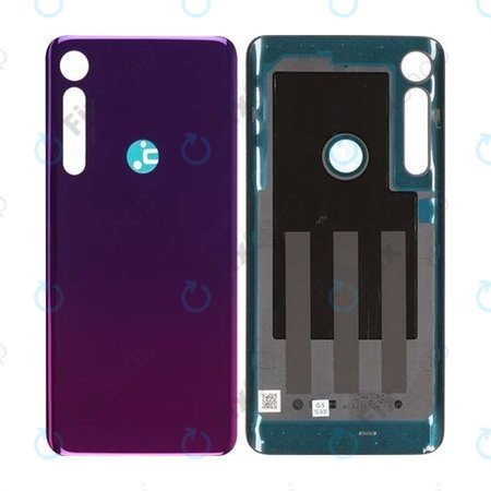 Motorola One Macro - Akkudeckel (Ultra Violet) - 5S58C15583, 5S58C15393, 5S58C18126 Genuine Service Pack