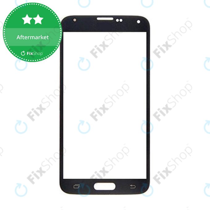 Samsung Galaxy S5 G900F - Touchscreen Front Glas (Charcoal Black)