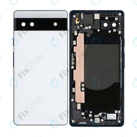 Google Pixel 6a GX7AS GB62Z - Backcover (Chalk)