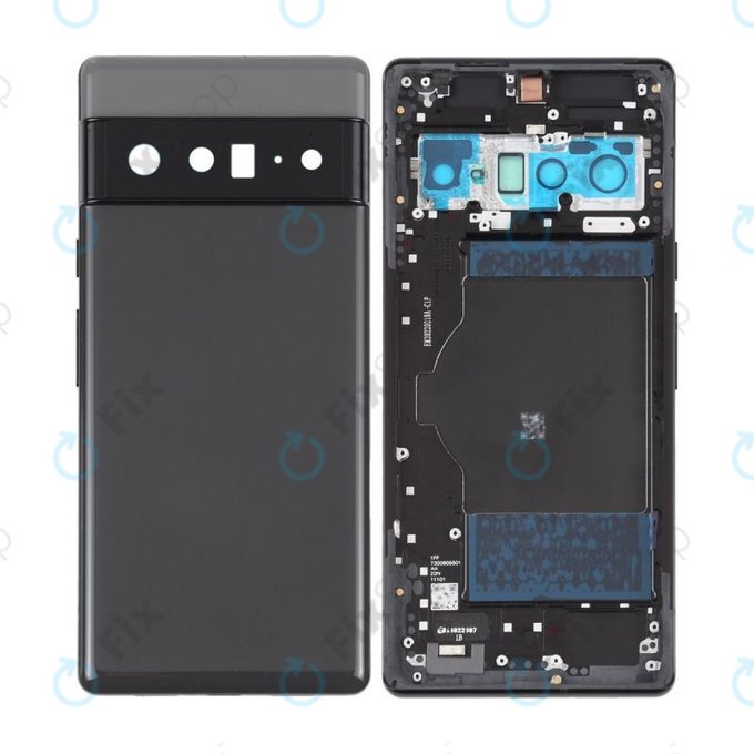 Google Pixel 6 Pro - Backcover (Stormy Black)