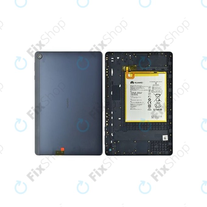 Huawei MatePad T10 LTE - Akkudeckel + Akku Batterie (Deepsea Blue) - 02353XFK Genuine Service Pack
