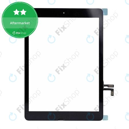 Apple iPad Air - Touchscreen Front Glas + Home Taste (Black)