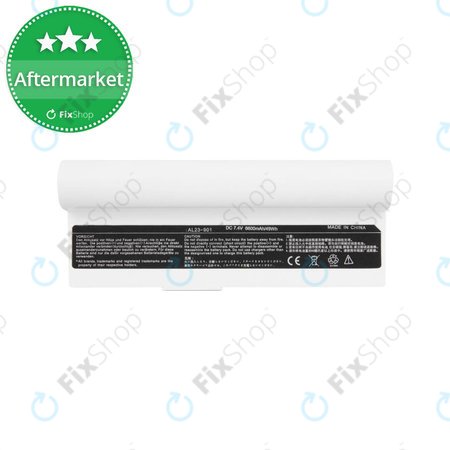 Asus EEE PC 901 - Akku Batterie AL23-901 6600mAh (White)