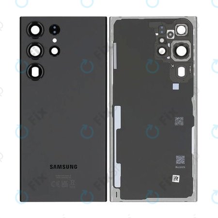Samsung Galaxy S23 Ultra S918B - Akkudeckel (Phantom Black) - GH82-30400A Genuine Service Pack