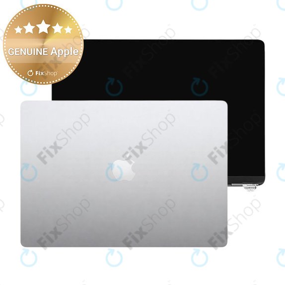 LCD-Display für MacBook Air 13", A3113 (2024), mit Frontglas und Deckel, Silver, 661-40279, Genuine Apple