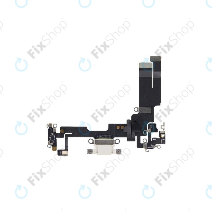 Apple iPhone 14 - Ladestecker Ladebuchse + Flex Kabel (Starlight)