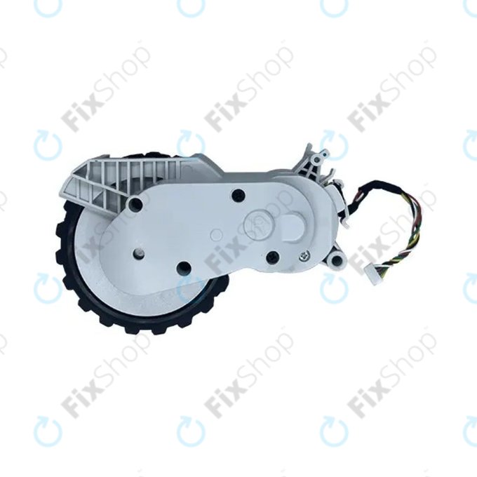 Xiaomi Mijia E10, E12, Mi Robot Vacuum Mop 2 Lite, 2 Pro - Rad mit Motor (Rechts) (Weiß)