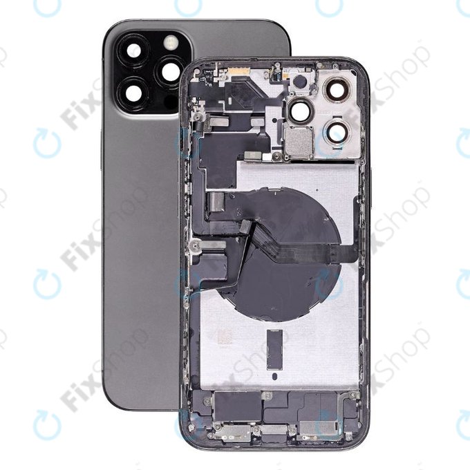 Apple iPhone 12 Pro Max - Backcover/Kleinteilen (Graphite)