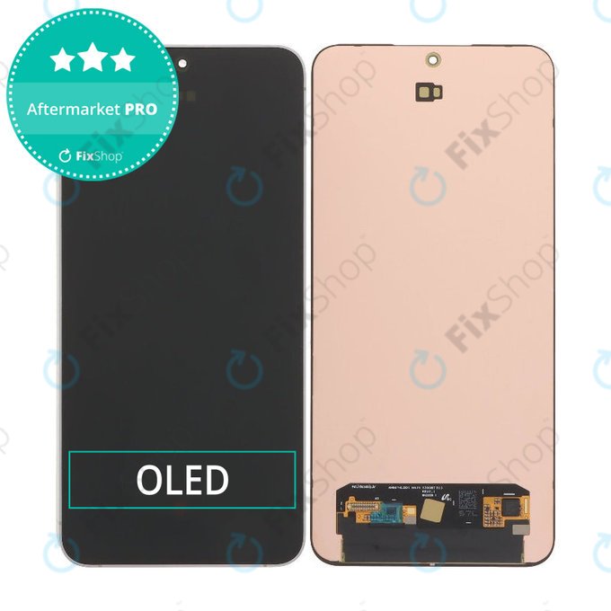 Display OLED für Samsung S25 FE, Touchscreen-Glas ohne Rahmen