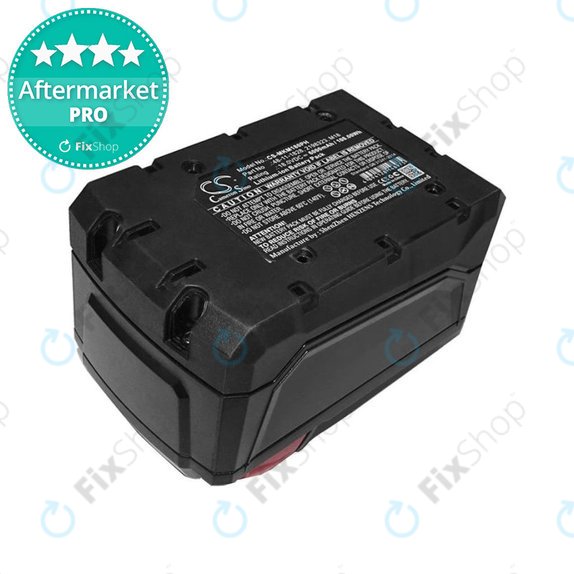 Milwaukee 2600-series, 2700-series, AG-125, C18, HD18, M12, M18 - Akku Batterie YTB313 Li-Ion 6000mAh HQ