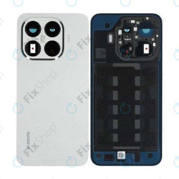 Akkudeckel für Xiaomi 15T Pro 5G, Gray, 5600080O12U00, Genuine Service Pack