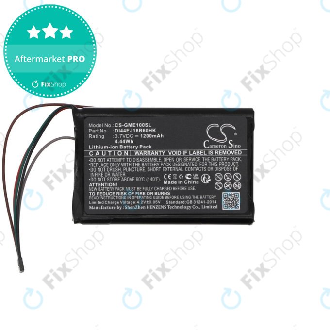 Batterie für Garmin Edge 1000, Explore, 1200mAh, Li-ion, 3.7V, DI44EJ18B60HK, HQ