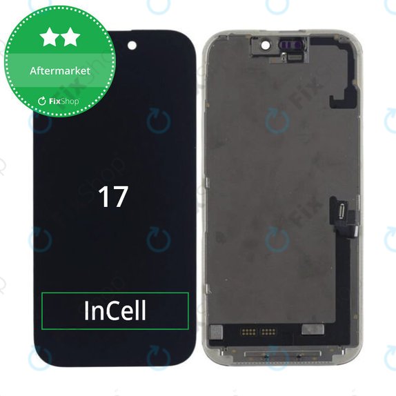 Display In-Cell FHD für iPhone 17, Touchscreen-Glas mit Rahmen