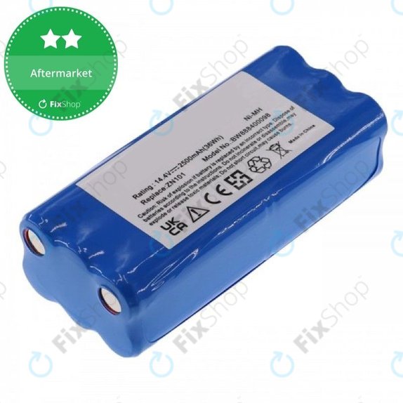 Ecovacs Dibea ZN101, K6, L6, Dirt Devil - Akku Batterie 0606004 Ni-MH 14.4V 2500mAh