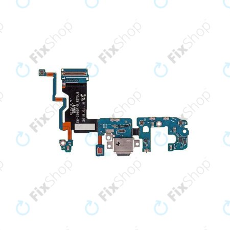 Samsung Galaxy S9 Plus G965F - Ladestecker Ladebuchse + Flex Kabel + Mikrofon - GH97-21682A Genuine Service Pack