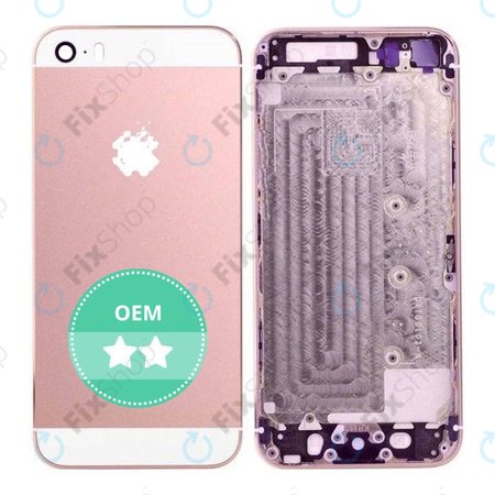 Apple iPhone 5S - Backcover (Rose Gold)
