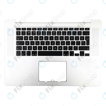 Apple MacBook Pro 15" A1398 (Late 2013 - Mid 2014) - Oberer Rahmen Tastatur + Tastatur UK