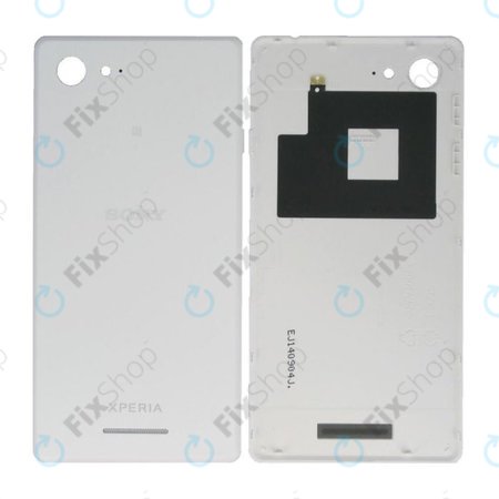 Sony Xperia E3 D2203 - Akkudeckel (White) - A/405-59080-0001 Genuine Service Pack