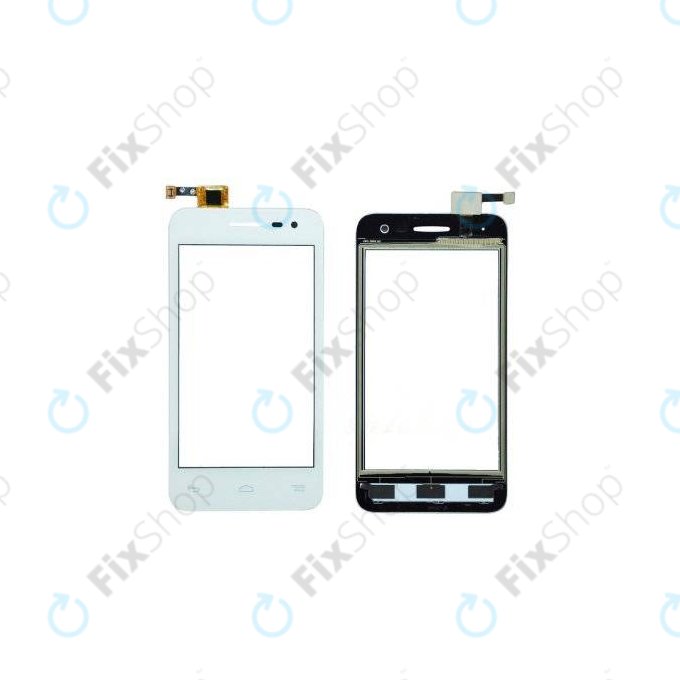Alcatel ONE Touch POP C7 7041D Dual SIM - Touchscreen Front Glas (White)