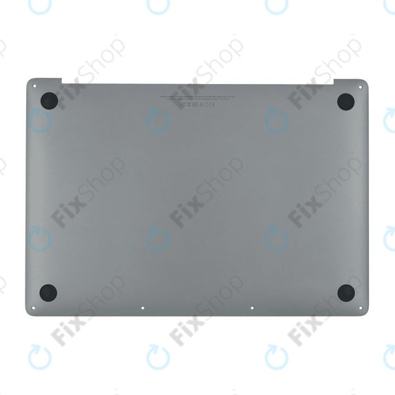 Apple MacBook Pro 15" A1990 (2018 - 2019) - Untere Abdeckung (Space Gray)