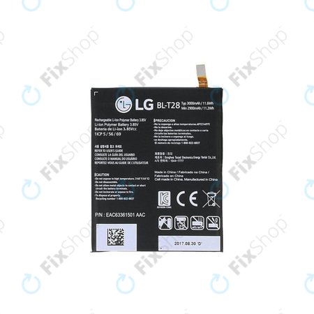 LG Q8 H970 - Akku Batterie BL-T28 3000 mAh - EAC63361501