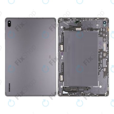Samsung Galaxy Tab S7 FE 5G T736B - Akkudeckel (Mystic Black) - GH82-25745A Genuine Service Pack