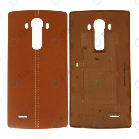 LG G4 H815 - Leder Akkudeckel + NFC (Leather Brown)