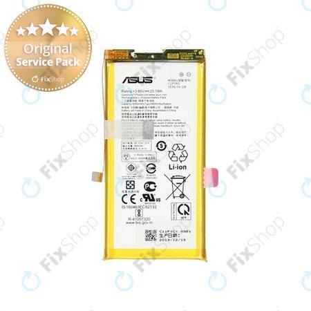 Asus ROG Phone 2 ZS660KL - Akku Batterie C11P1901 6000mAh - 0B200-03510300 Genuine Service Pack