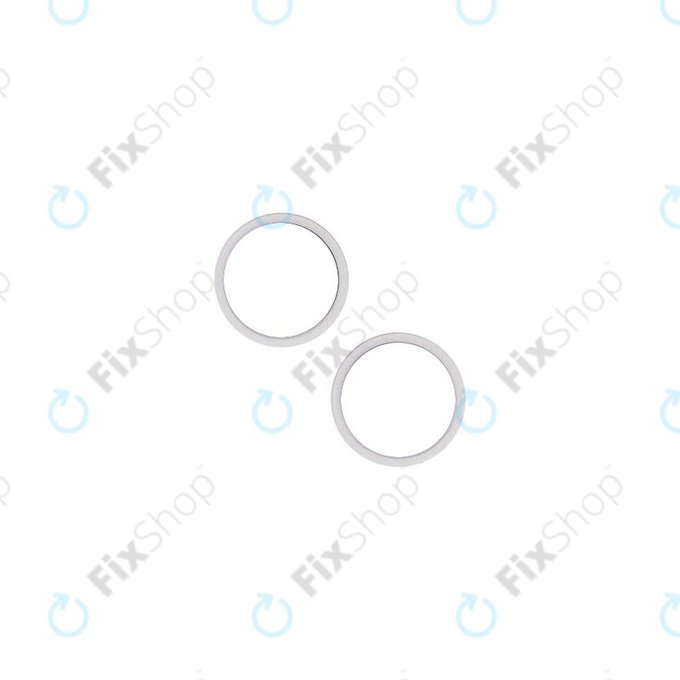 Apple iPhone 14, 14 Plus - Rückfahrkamera Schieberahmen (Starlight) - 2Stk