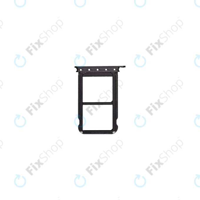 Huawei P20 Pro CLT-L29, CLT-L09 - SIM Steckplatz Slot (Black) - 51661JCK Genuine Service Pack