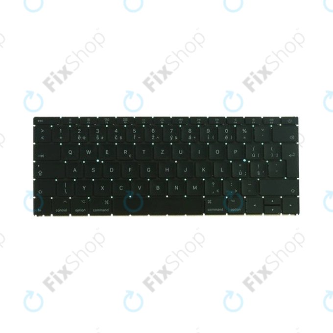Apple MacBook 12" A1534 (Early 2016) - Tastatur CZ
