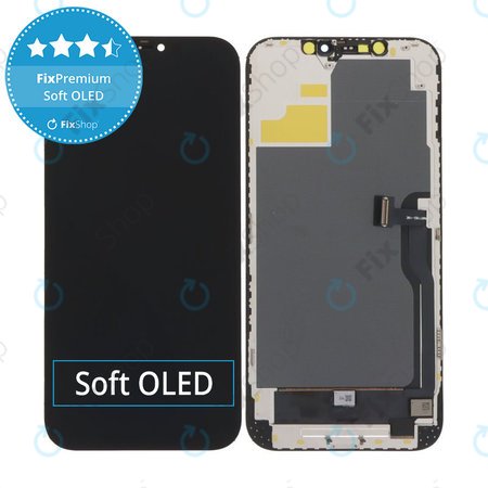 Display Soft OLED für iPhone 12 Pro Max - Touchscreen + Rahmen, DIAGNOSTIC