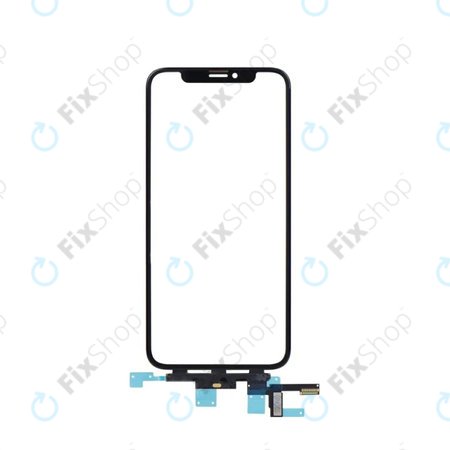 Apple iPhone XS - Touchscreen Front Glas + IC Connector Anschluss + OCA Adhesive