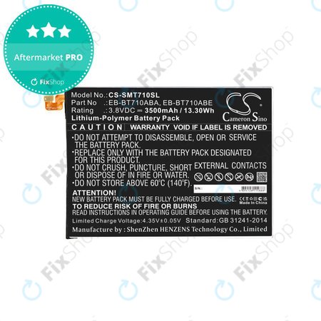 Akku batterie für Samsung Galaxy Tab S2 8.0, 3500mAh, Li-Pol, 3.8V, EB-BT710ABA, HQ