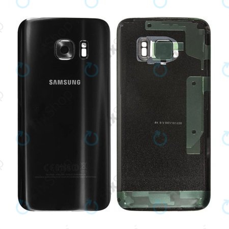 Samsung Galaxy S7 G930F - Akkudeckel (Black) - GH82-11384A Genuine Service Pack