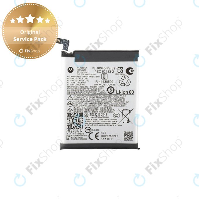 Motorola Razr 60 Ultra - Akku Batterie RS35 3520mAh - SB18E50882 Genuine Service Pack