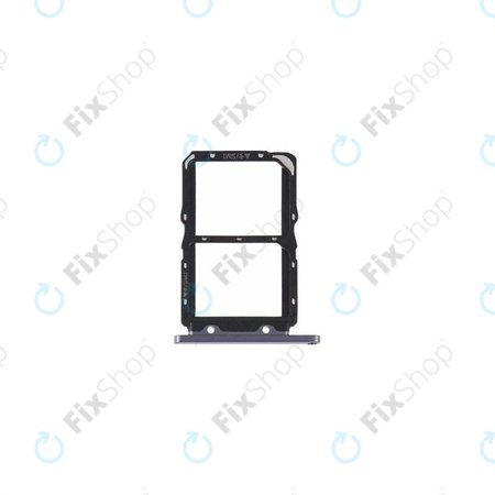Huawei Nova 5T Yale-L61A - SIM Steckplatz Slot (Midnight Black) - 51661MKN Genuine Service Pack