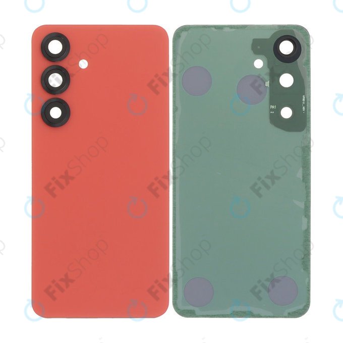 Samsung Galaxy S25 - Akkudeckel Komplett (Coralred)