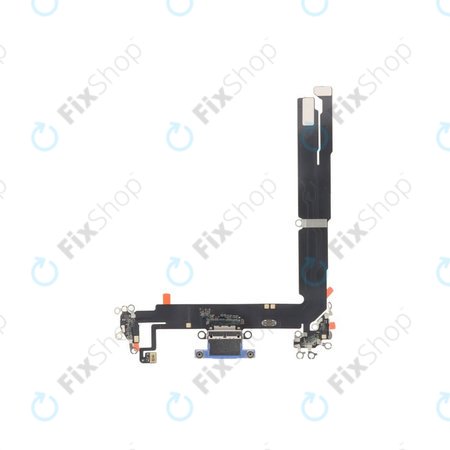 Apple iPhone 16 Plus - Ladestecker Ladebuchse + Flex Kabel (Ultramarine)