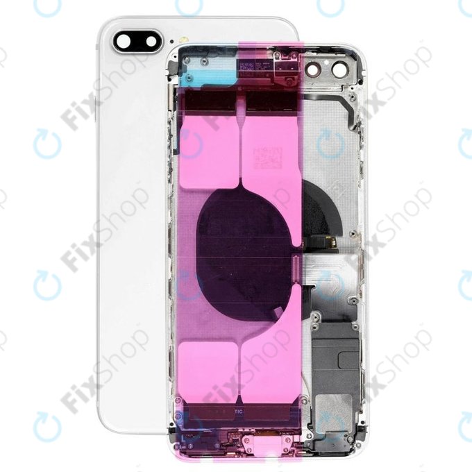 Apple iPhone 8 Plus - Backcover/Kleinteilen (Silver)
