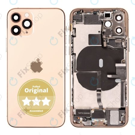 Apple iPhone 11 Pro - Backcover (Gold) Pulled