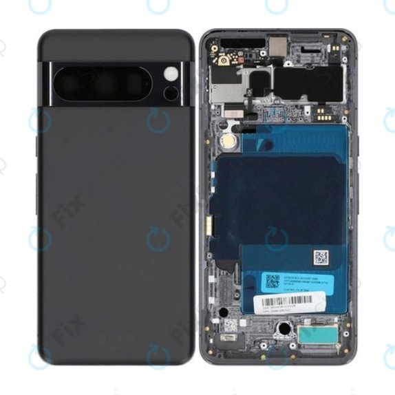 Google Pixel 8 Pro - Akkudeckel Komplett (Obsidian)